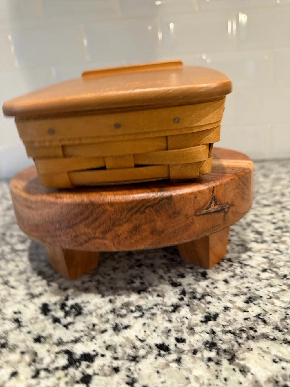 Longaberger Notepad Basket 2005